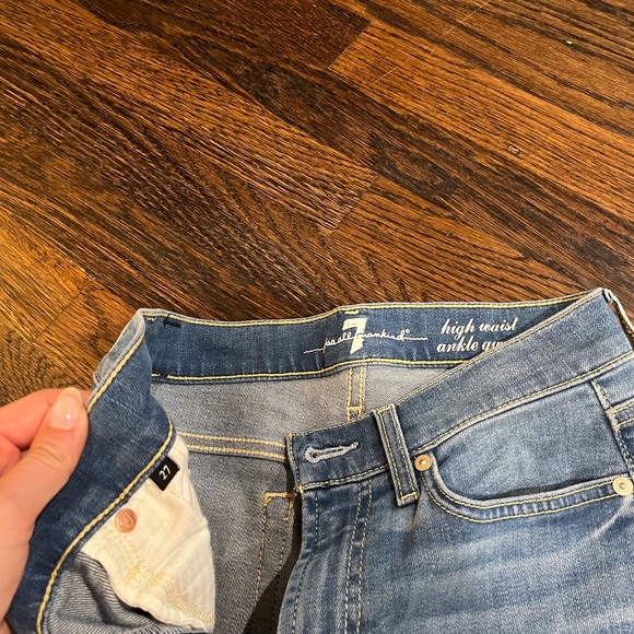 7 for mankind jeans, barely worn - Picture 5 of 5